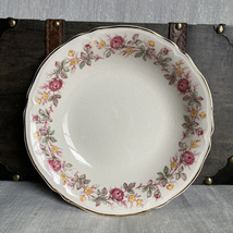Vintage Dinner Plate Berkley by Edwin M. Knowles China Co, Semi Vitreous Plate - £14.16 GBP