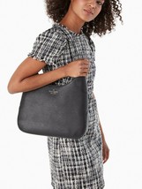Kate Spade Aster Black Leather Shoulder Bag WKR00567 NWT $399 Retail Price FS - £114.73 GBP
