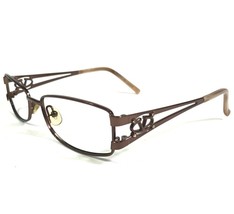Valentino V5637 0OWR Eyeglasses Frames Brown Rectangular Full Rim 52-16-135 - $55.89