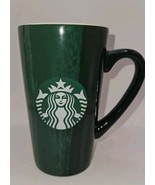 Starbucks Coffee Mug 2021 Holiday Brush Strokes 16 oz Tall Ceramic cup - $11.60