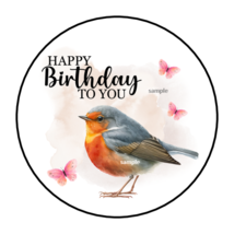 30 HAPPY BIRTHDAY TO YOU ENVELOPE SEALS STICKERS LABELS TAGS 1.5&quot; ROUND ... - £5.98 GBP