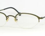 L.a. Eyeworks RIM RAY 438 GREEN EYEGLASSES FRAME LAE Los Angeles 46-16-1... - $143.80