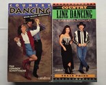 Anita Williams Country Dancing The Cowboy Schottische &amp; Texas Pride VHS Lot - £15.81 GBP