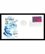 Postal History FDC Historical Cachet Cover 1969 WC Handy Jazz City Memph... - $8.41