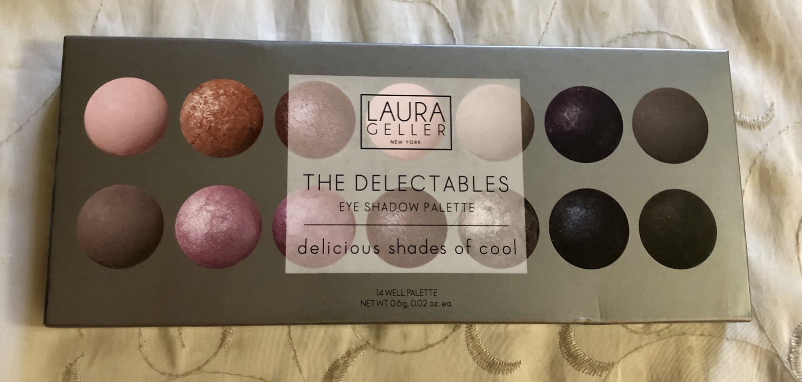 Laura Geller The Delectables Baked Eye Shadow Palette Delicious Shades Of Cool - $39.95