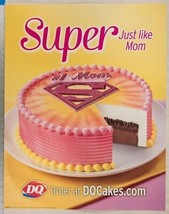 Dairy Queen Poster Super Mom DC Comics 22x28 dq2 - $24.74