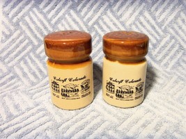 Colorado Pikes Peak Bear Lake Souvenir Salt &amp; Pepper Shakers Vintage Unused - £11.83 GBP