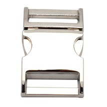 3/4 Inch Silver Metal Side Release Buckles Pack Of 5 - £15.85 GBP