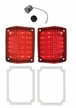 United Pacific LED Tail Light Set For 1970-1972 Chevy El Camino With LED Flasher - $119.98