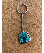 Beautiful Abalone Shell Pendant Keychain - $8.20