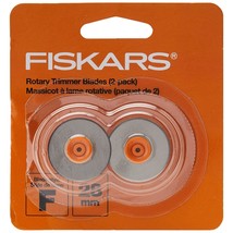 Fiskars 199070-1001 Rotary Paper Trimmer Replacement Blades, Style F, 28... - $16.99