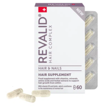 2 PACK Revalid Capsules Stimulates Hair Growth Necessary Nutrients Vitam... - $84.88