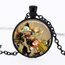 Apple Blossom Cabochon Necklace - $56.34 MXN