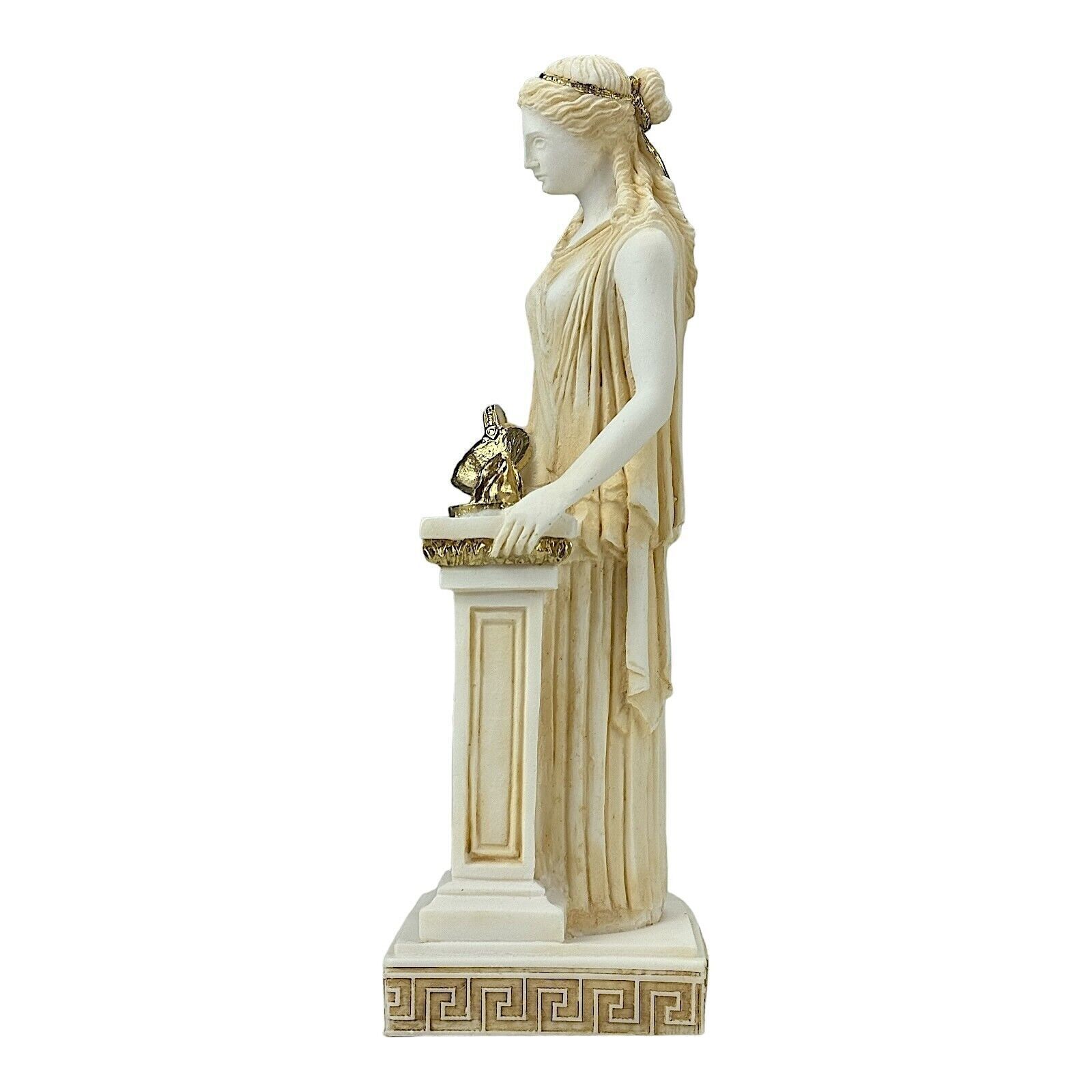 Statua di Hestia Vesta dea della casa e della famiglia scultura figura... Item image 3