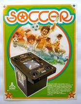 Soccer Arcade FLYER Original Video Game 1979 Vintage Retro Art - $39.43