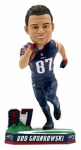 Rob Gronkowski New England Patriots NFL Color Rush Bobblehead by FOCO NIB Gronk - £47.47 GBP