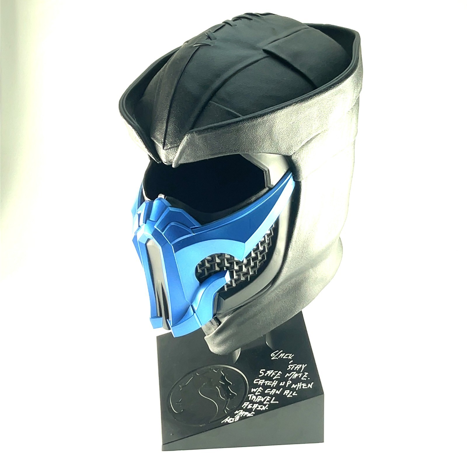 Mortal Kombat 11 Subzero Maske Büste Ultimate Kollectors Edition Le / 5000 Signé Item image 3