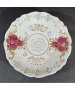 Vintage ROYAL SEALY  5 3/4&quot; SAUCER Made in Japan With Raised Gold Accents - $140.90 MXN