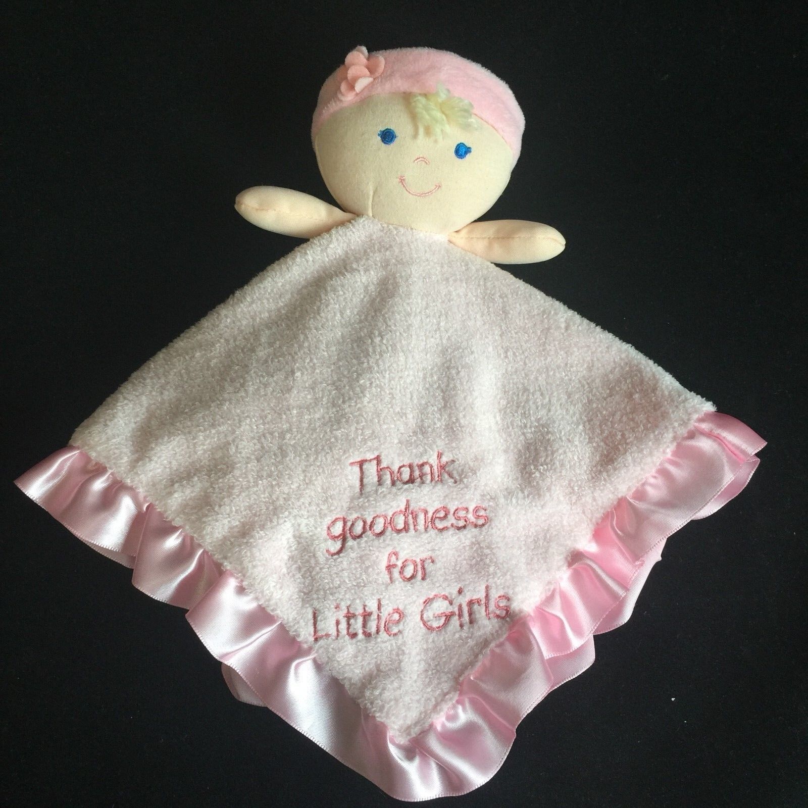 Kids Preferred Girl Lovey Thank Goodness for Little Girls Blonde Blue Eyes Doll - $9.99