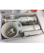 Braun MR7 Multipractic Hand Blender Set In Original Box Tested Working T... - $874.88 MXN