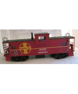 MTH PREMIER SANTA FE EXTENDED VISION CABOOSE 20-9105! O SCALE LIGHTED NI... - $1,487.15 MXN
