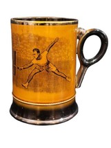 Vintage Arthur Wood Royal Bradwell Sports Series Tennis Tankard Mug Stein - £19.36 GBP