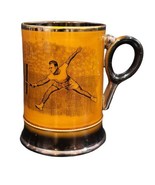 Vintage Arthur Wood Royal Bradwell Sports Series Tennis Tankard Mug Stein - $24.75