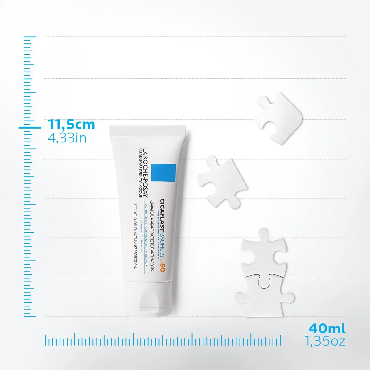 La Roche-Posay Cicaplast Balm B5+ SPF 50 40ml - $543.08 MXN