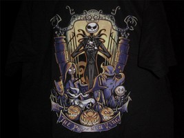 TeeFury Nightmare LARGE &quot;King of the Pumpkin Patch&quot; Before Christmas BLACK - £11.19 GBP