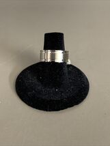 New Stainless Steel Striped Wedding Ring Band Mens Size 6 KG - $9.89