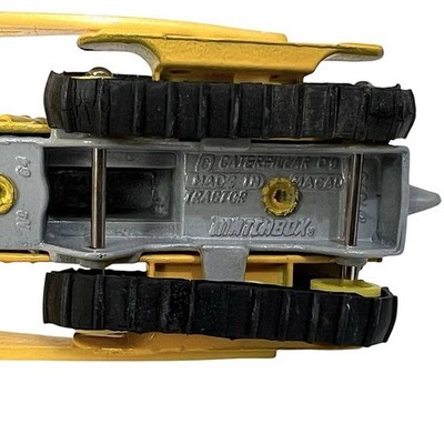Vtg Matchbox Construction Vehicles Lot 3 Bulldozer Excavator Tractor Shovel Item image 7