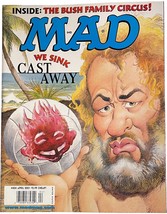 Mad Magazine #404 April 2001, Tom Hanks, Cast Away - $9.99