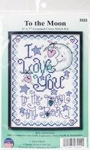Design Works Counted Cross Stitch Kit 5 X 7 Inch To The Moon 14 Count  - $38.49