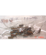 25 Erie Ceramicon Capacitors 10MMF 500V  CO21SL 100F, 1/4&quot; Dia 1/2&quot; L - $10.91 CAD