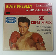 Elvis Presley Kid Galahad EP Record 45 7in Vintage RCA Victor Picture Sleeve - £64.48 GBP