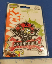 Spongebob Squarepants Craft Notion Nickelodeon Biker Iron On Offray Nick Patch - $2.84