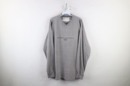 Vtg 90s Russell Athletic Mens Large Spell Out Heavyweight Long Sleeve T-Shirt - $44.50