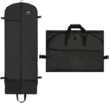 Women Travel Garment Bag, 60&#39;&#39; Dress Bag for Gowns Long, Extra Long Wedding Dres - £20.69 GBP