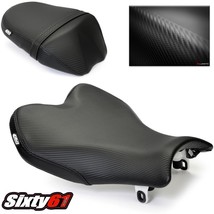 Suzuki GSXR 1000 Seat Covers 2009-2014 2015 2016 Black Luimoto Front Rea... - $111.08