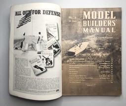 1941 Model Builders&#39; Manual Magazine Fawcett Publication NO.2 - M597 - £11.91 GBP