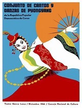 826.Decoration 18x24 Poster.Pyongyang Ballet.North Korea.Spanish.Dancing.Home wa - £22.51 GBP