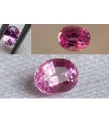 GIA Genuine vivid pink Sapphire| GIA Premium handcrafted oval cut Sri Lanka - £113.64 GBP