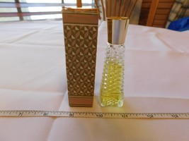 Avon Fragrance Facettes Moonwind Cologne .5 FL OZ Clear Glass Bottle NOS - £12.22 GBP
