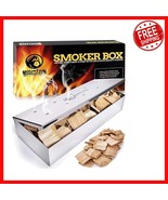 Heavy-Duty Stainless Steel Smoker Box for Gas &amp; Charcoal Grills - Easy A... - $402.41 MXN