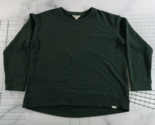 Orvis Crewneck Sweatshirt Mens Large Dark Green Pullover Long Sleeve - $16.69