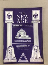 RARE Masonic Magazine THE NEW AGE Supreme Council 33 Degree September 1962 - £15.78 GBP