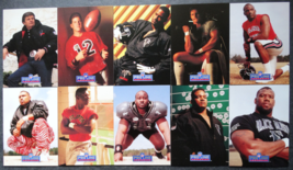 1991 Pro Line Portraits Atlanta Falcons Team Set of 10 Football Cards - £2.35 GBP