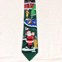 Specialties by Hallmark Santa,Golf, Christmas Tie,58&quot;inches - £15.44 GBP