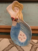 Cracker Barrel Ceramic Mermaid Design Stoneware Spoon Rest - $16.99