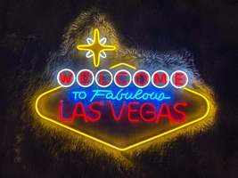 Welcome To Las Vegas | LED Neon Sign - £231.81 GBP+